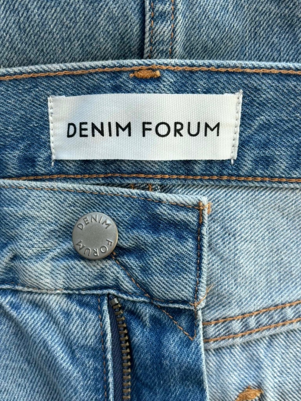 Denim Forum The ‘90s Vintage Maxi Denim Skirt - Picture 10 of 14